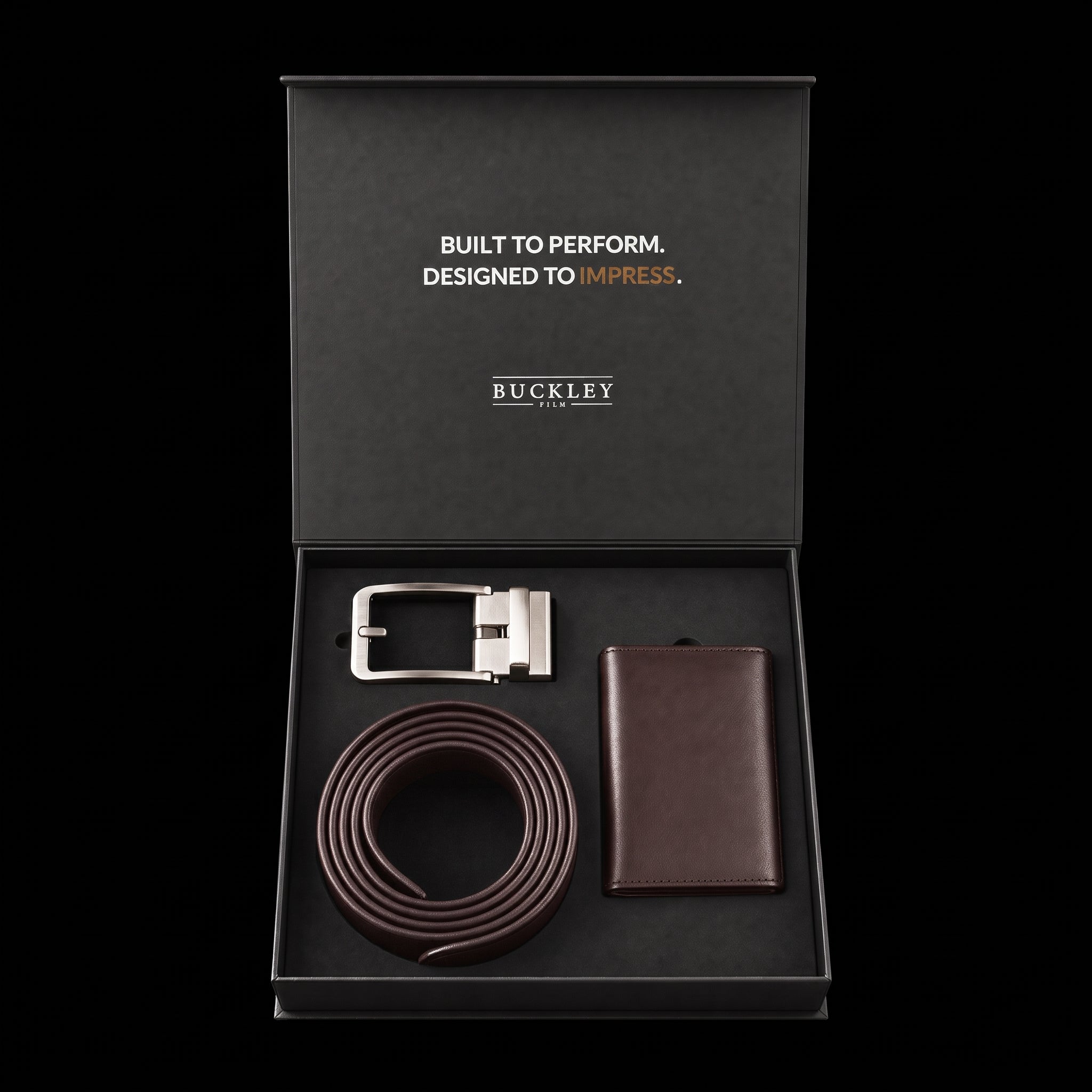 THE BUCKLEY COMBO - BELT + WALLET
