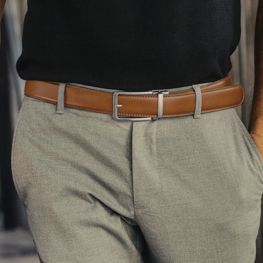THE CLASSIC BELT - COGNAC