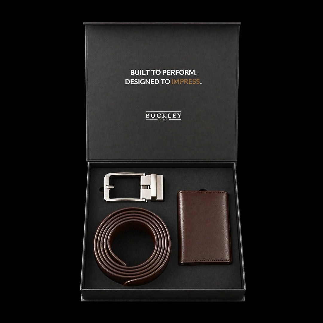 THE BUCKLEY COMBO - BELT + WALLET