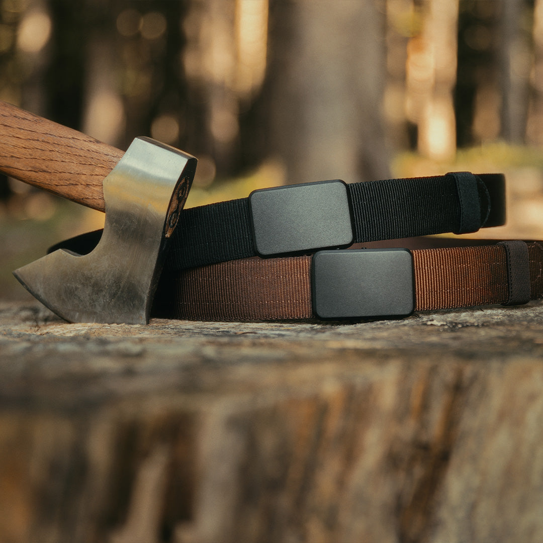 THE OUTDOOR BELT - MARRÓN