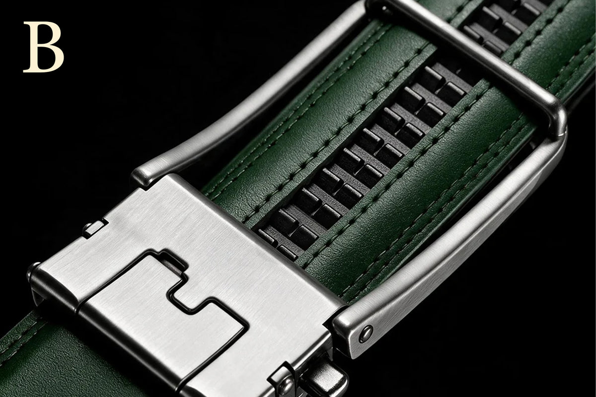 The picture buckleybelts.com shows when its homepage is shared
