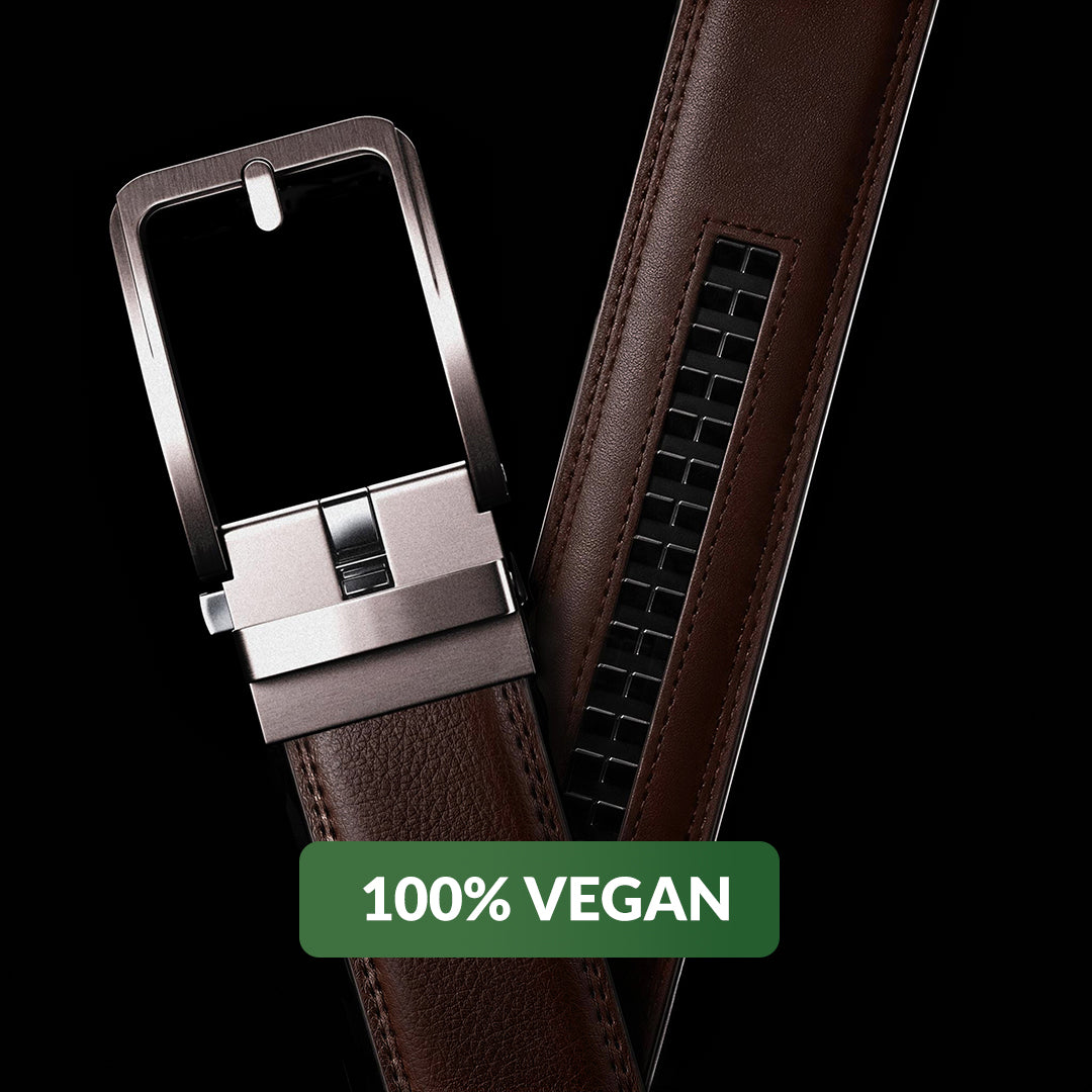 THE VEGAN BELT - BROWN
